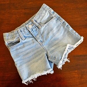 Old Navy Girls 4T Cut Off Light Denim Shorts